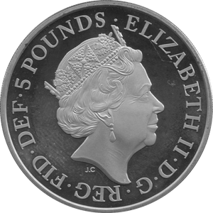 2017 FIVE POUND £5 PROOF COIN KING KANUTE - £5 Proof - Cambridgeshire Coins