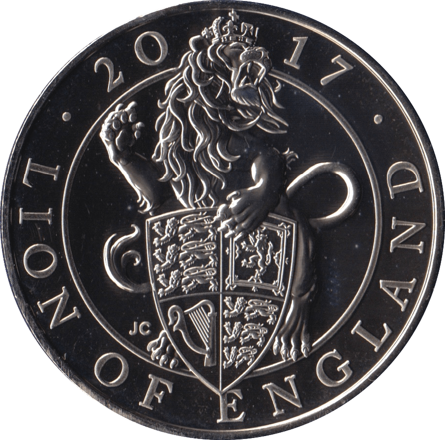 2017 FIVE POUND £5 QUEENS BEASTS LION OF ENGLAND BRILLIANT UNCIRCULATED BU - £5 BU - Cambridgeshire Coins