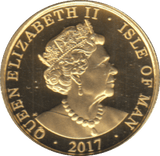 2017 GOLD 1/10 OUNCE PROOF ISLE OF MAN ANGEL *RARE* - Gold World Coins - Cambridgeshire Coins