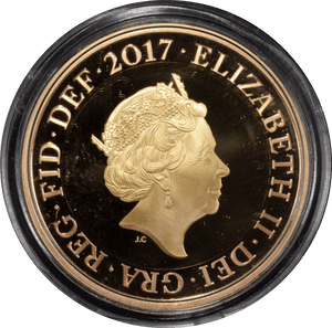 2017 Gold Proof £2 Jane Austen Coin BOX COA Double Sovereign - Gold Proof £2 - Cambridgeshire Coins