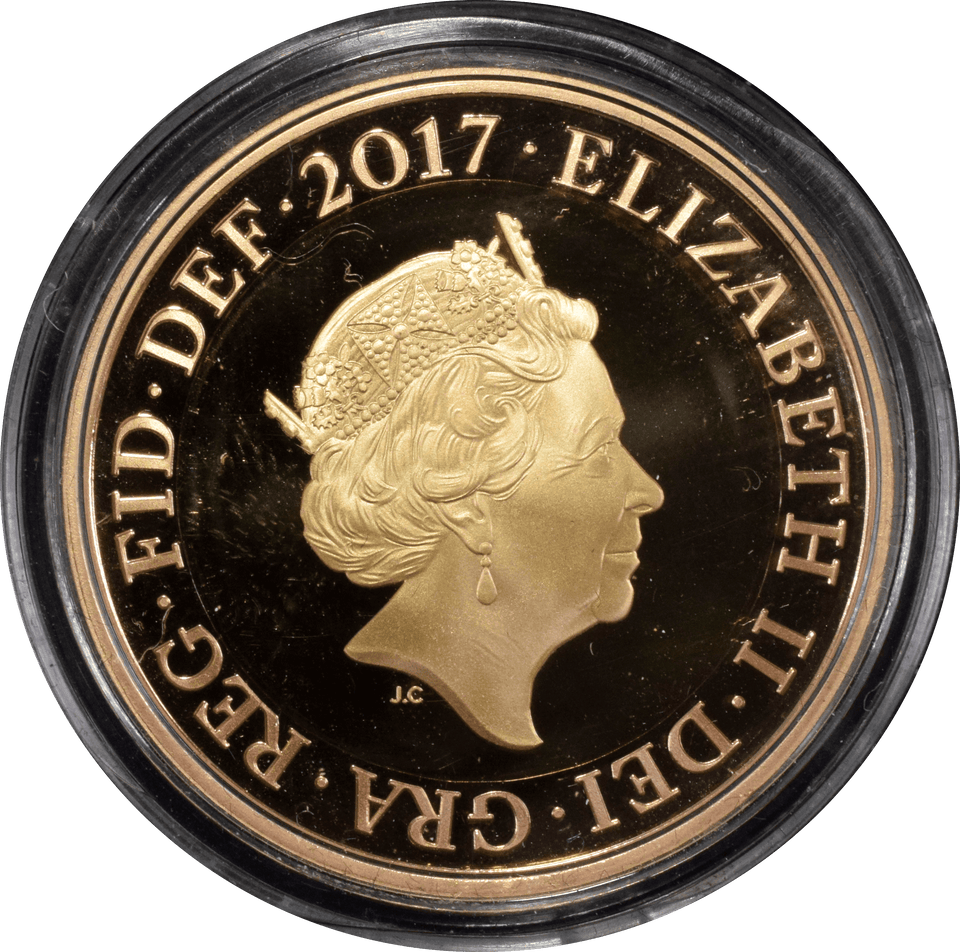 2017 Gold Proof £2 Jane Austen Coin BOX COA Double Sovereign - Gold Proof £2 - Cambridgeshire Coins