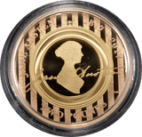 2017 Gold Proof £2 Jane Austen Coin BOX COA Double Sovereign - Gold Proof £2 - Cambridgeshire Coins