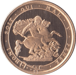 2017 GOLD QUARTER SOVEREIGN ( PROOF ) - QUARTER SOVEREIGN - Cambridgeshire Coins