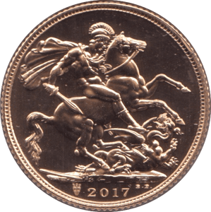 2017 GOLD SOVEREIGN ( BU ) - Sovereign - Cambridgeshire Coins