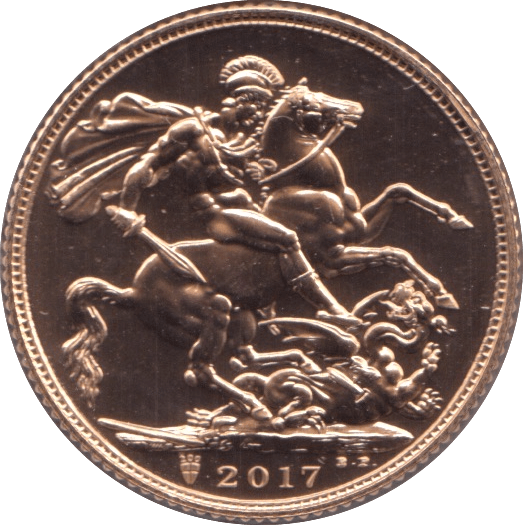 2017 GOLD SOVEREIGN ( BU ) - Sovereign - Cambridgeshire Coins
