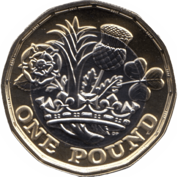 2017 ONE POUND £1 BRILLIANT UNCIRCULATED BU - £1 BU - Cambridgeshire Coins