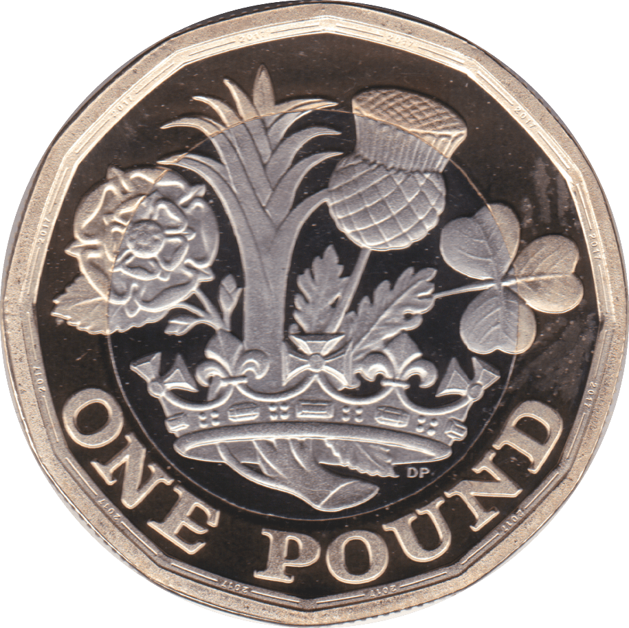2017 ONE POUND PROOF £1 12 SIDED - £1 Proof - Cambridgeshire Coins