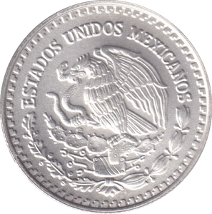 2017 SILVER 1/2 OUNCE MEXICO - SILVER WORLD COINS - Cambridgeshire Coins