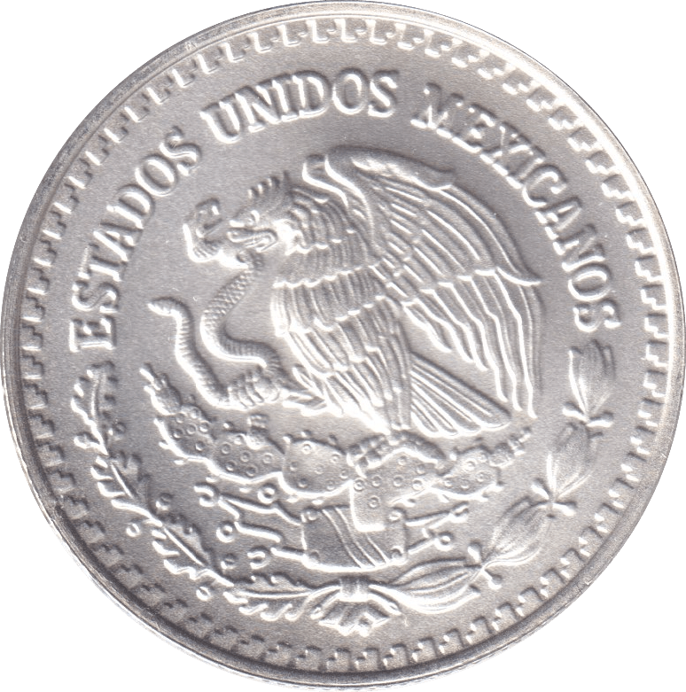 2017 SILVER 1/2 OUNCE MEXICO - SILVER WORLD COINS - Cambridgeshire Coins