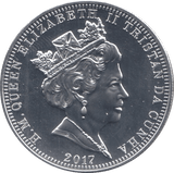 2017 SILVER 5 POUNDS TRISTAN DA CUNEA - WORLD SILVER COINS - Cambridgeshire Coins