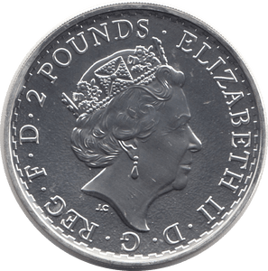 2017 SILVER BRITANNIA 1oz FINE SILVER .999 IN CAPSULE - SILVER WORLD COINS - Cambridgeshire Coins