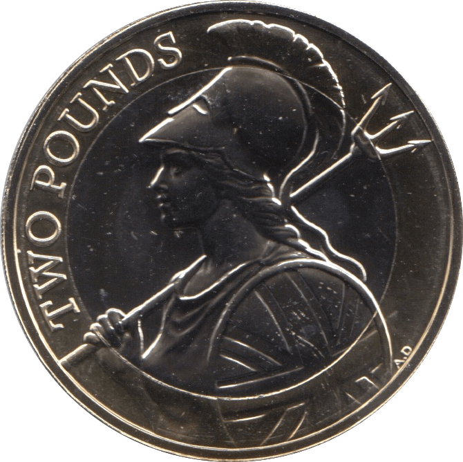 2017 TWO POUND £2 BRITANNIA BRILLIANT UNCIRCULATED BU - £2 BU - Cambridgeshire Coins