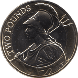2017 TWO POUND £2 BRITANNIA BRILLIANT UNCIRCULATED BU - £2 BU - Cambridgeshire Coins