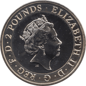 2017 TWO POUND £2 JANE AUSTEN BRILLIANT UNCIRCULATED BU - £2 BU - Cambridgeshire Coins
