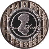 2017 TWO POUND £2 JANE AUSTEN BRILLIANT UNCIRCULATED BU - £2 BU - Cambridgeshire Coins