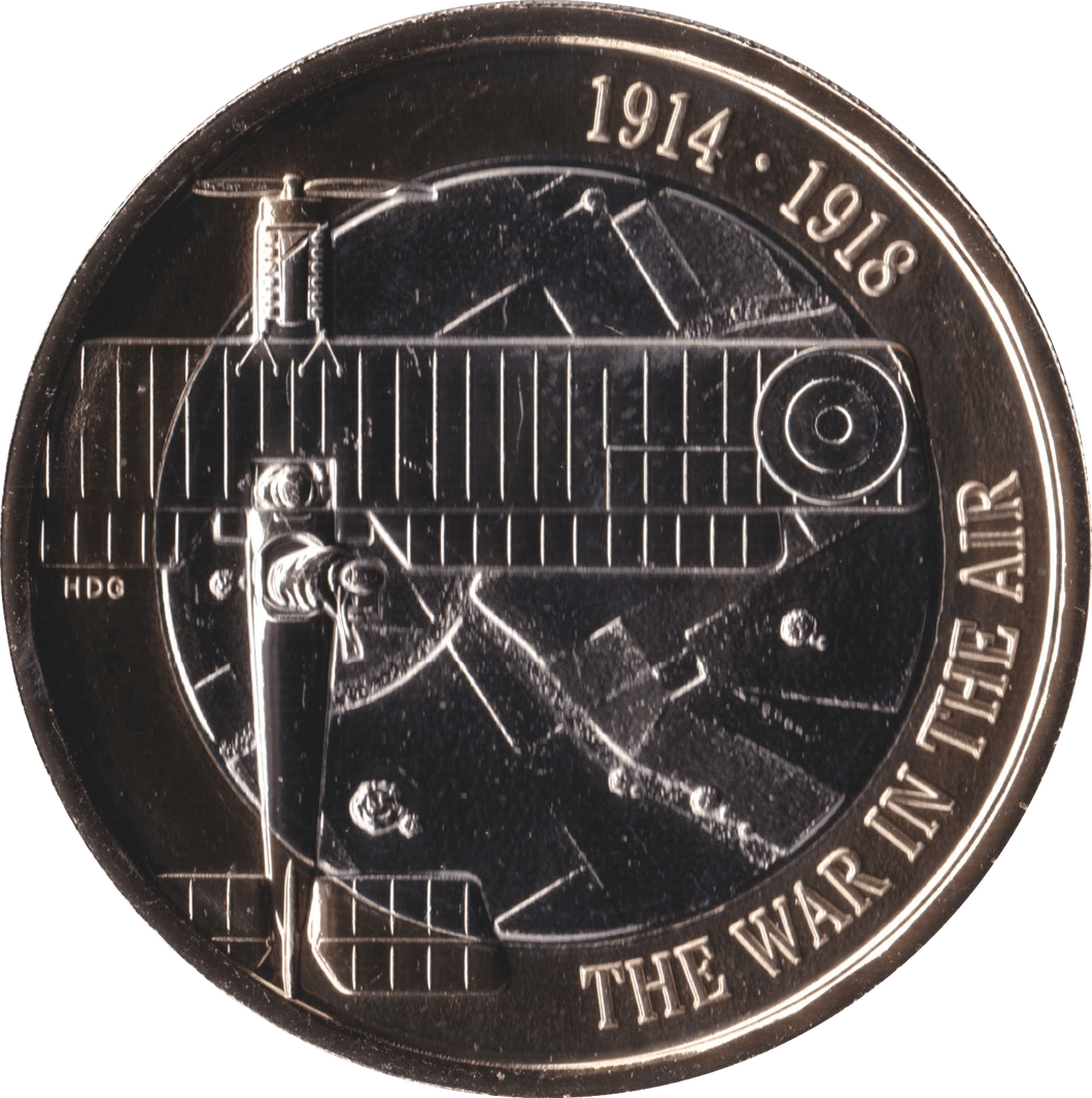 2017 TWO POUND £2 WW1 AIR BATTLES BRILLIANT UNCIRCULATED BU - £2 BU - Cambridgeshire Coins