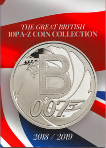 2018 - 2019 THE GREAT BRITISH 10P A - Z COIN COLLECTION ALBUM - Coin Album - Cambridgeshire Coins
