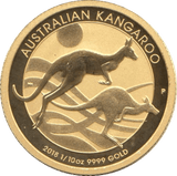 2018 9999 GOLD PROOF 1/10TH OUNCE KANGAROO 15 DOLLAR - Gold World Coins - Cambridgeshire Coins