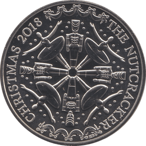 2018 BRILLIANT UNCIRCULATED £5 NUTCRACKER CHRISTMAS BU - £5 BU - Cambridgeshire Coins
