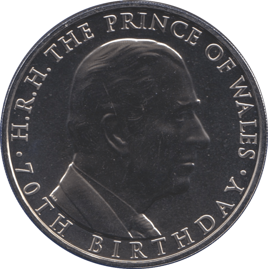 2018 BRILLIANT UNCIRCULATED £5 PRINCE CHARLES 70TH BIRTHDAY BU - £5 BU - Cambridgeshire Coins