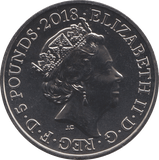 2018 BRILLIANT UNCIRCULATED £5 PRINCE CHARLES 70TH BIRTHDAY BU - £5 BU - Cambridgeshire Coins