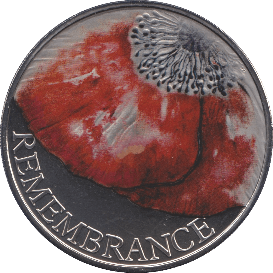 2018 BRILLIANT UNCIRCULATED £5 REMEMBERANCE POPPY BU - £5 BU - Cambridgeshire Coins