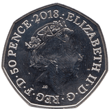 2018 BRILLIANT UNCIRCULATED 50P COIN FLOPSY BUNNY - 50p BU - Cambridgeshire Coins