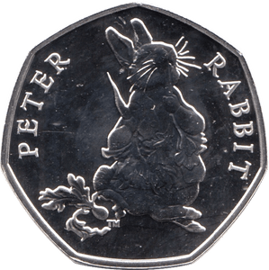 2018 BRILLIANT UNCIRCULATED 50P COIN PETER RABBIT - 50p BU - Cambridgeshire Coins
