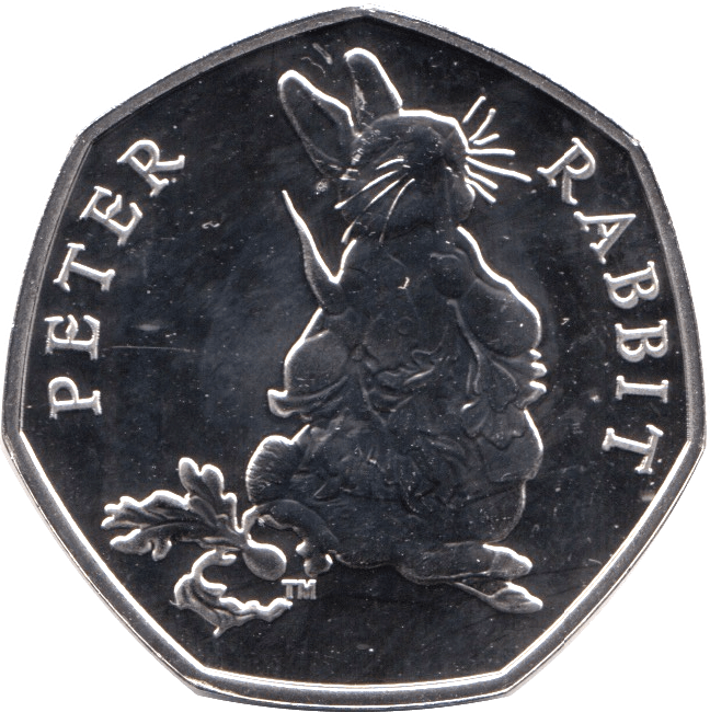 2018 BRILLIANT UNCIRCULATED 50P COIN PETER RABBIT - 50p BU - Cambridgeshire Coins