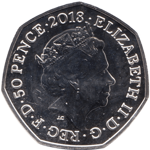 2018 BRILLIANT UNCIRCULATED 50P COIN PETER RABBIT - 50p BU - Cambridgeshire Coins