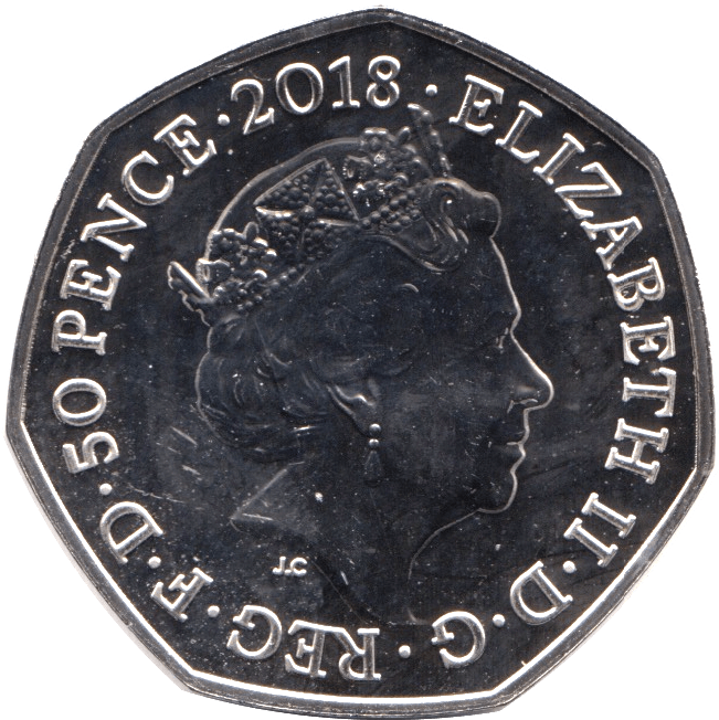 2018 BRILLIANT UNCIRCULATED 50P COIN PETER RABBIT - 50p BU - Cambridgeshire Coins