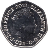 2018 BRILLIANT UNCIRCULATED 50P COIN PETER RABBIT - 50p BU - Cambridgeshire Coins