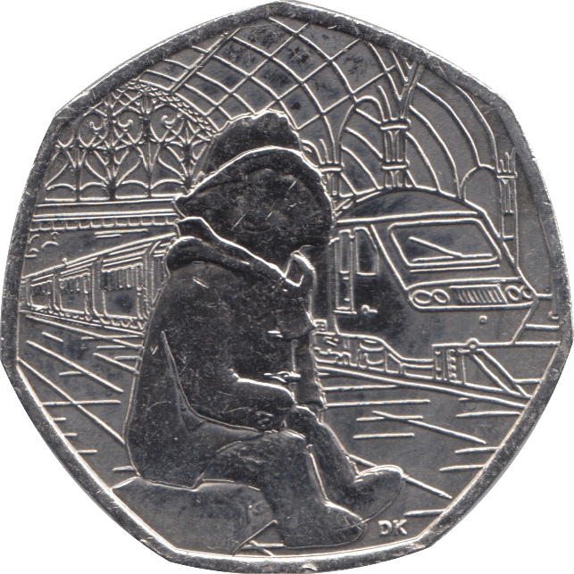 2018 CIRCULATED 50P BEAR AT PADDINGTON STATION - 50P CIRCULATED - Cambridgeshire Coins
