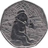 2018 CIRCULATED 50P BEAR AT PADDINGTON STATION - 50P CIRCULATED - Cambridgeshire Coins