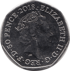 2018 CIRCULATED 50P BEAR AT PADDINGTON STATION - 50P CIRCULATED - Cambridgeshire Coins