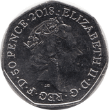 2018 CIRCULATED 50P BEAR AT PADDINGTON STATION - 50P CIRCULATED - Cambridgeshire Coins