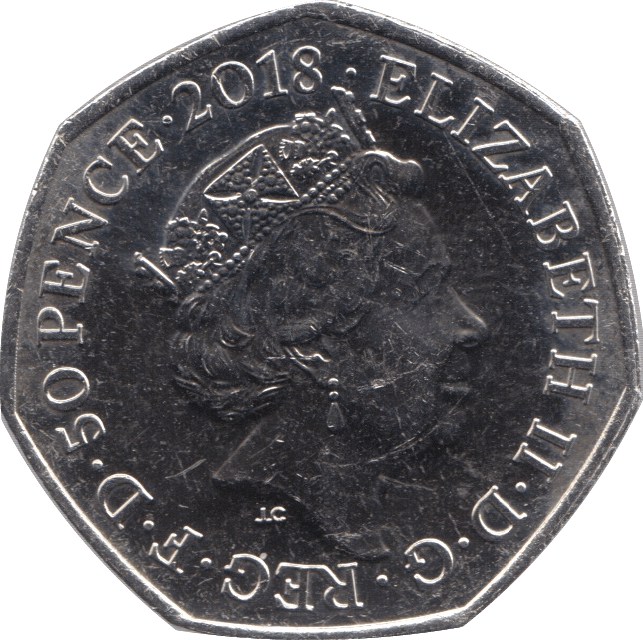2018 CIRCULATED 50P MRS TITTLEMOUSE BEATRIX POTTER - 50P CIRCULATED - Cambridgeshire Coins