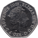 2018 CIRCULATED 50P MRS TITTLEMOUSE BEATRIX POTTER - 50P CIRCULATED - Cambridgeshire Coins