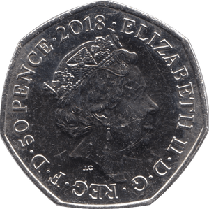 2018 CIRCULATED 50P TAYLOR OF GLOUCESTER BEATRIX POTTER - 50P CIRCULATED - Cambridgeshire Coins
