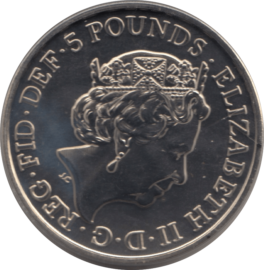 2018 FIVE POUND £5 PRINCE GEORGE BRILLIANT UNCIRCULATED BU - £5 BU - Cambridgeshire Coins