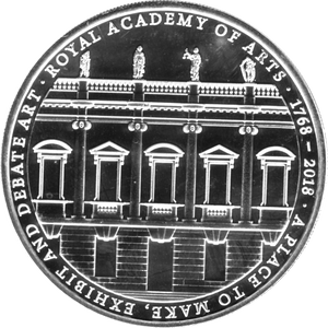 2018 FIVE POUND £5 ROYAL ACADEMY OF ARTS BRILLIANT UNCIRCULATED BU - £5 BU - Cambridgeshire Coins
