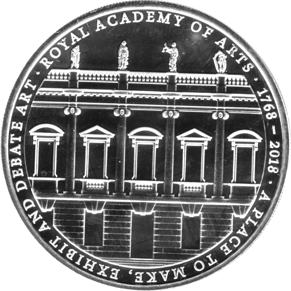 2018 FIVE POUND £5 ROYAL ACADEMY OF ARTS BRILLIANT UNCIRCULATED BU - £5 BU - Cambridgeshire Coins