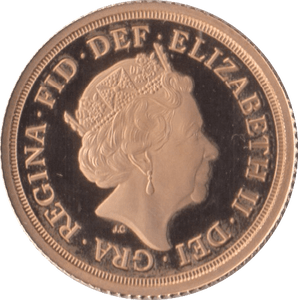 2018 GOLD HALF SOVEREIGN ( PROOF ) - Half Sovereign - Cambridgeshire Coins