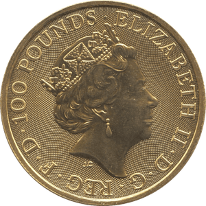 2018 GOLD ONE OUNCE UNICORN OF SCOTLAND QUEENS BEASTS - GOLD BRITANNIAS - Cambridgeshire Coins
