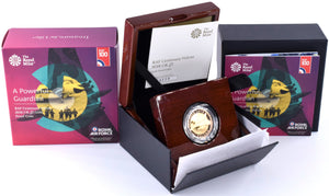 2018 Gold Proof £2 Avro Vulcan Bomber Coin BOX COA Double Sovereign - Gold Proof £2 - Cambridgeshire Coins