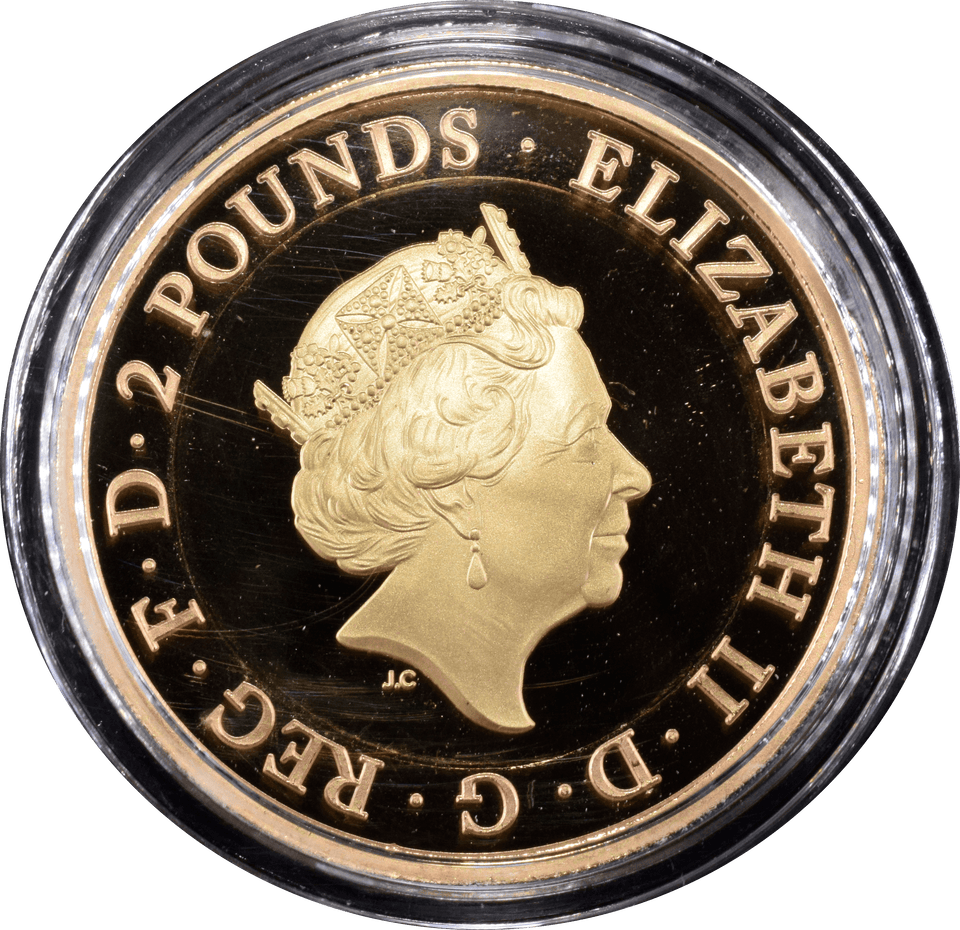 2018 Gold Proof £2 RAF F-35 Lightning Coin BOX COA Double Sovereign - Gold Proof £2 - Cambridgeshire Coins