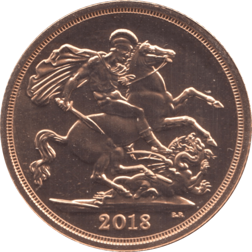 2018 GOLD SOVEREIGN ( BU ) - Sovereign - Cambridgeshire Coins