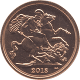 2018 GOLD SOVEREIGN ( BU ) - Sovereign - Cambridgeshire Coins