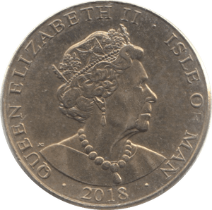 2018 ISLE OF MAN ONE POUND - WORLD COINS - Cambridgeshire Coins