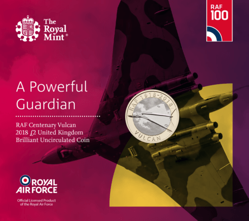 2018 NEW SEALED £2 RAF 100th Anniversary Coins F-35 Vulcan Spitfire BU Pack - Cambridgeshire Coins
